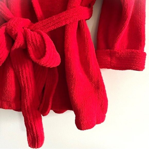 Victoria's Secret Plush Chenille Snowflake Robe Size XS/S - Picture 10 of 14